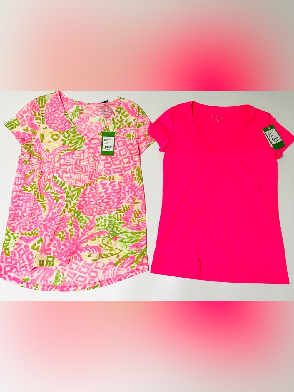 NWT SET OF 2 lilly pulitzer Etta & Dori tops! SIZE XS!